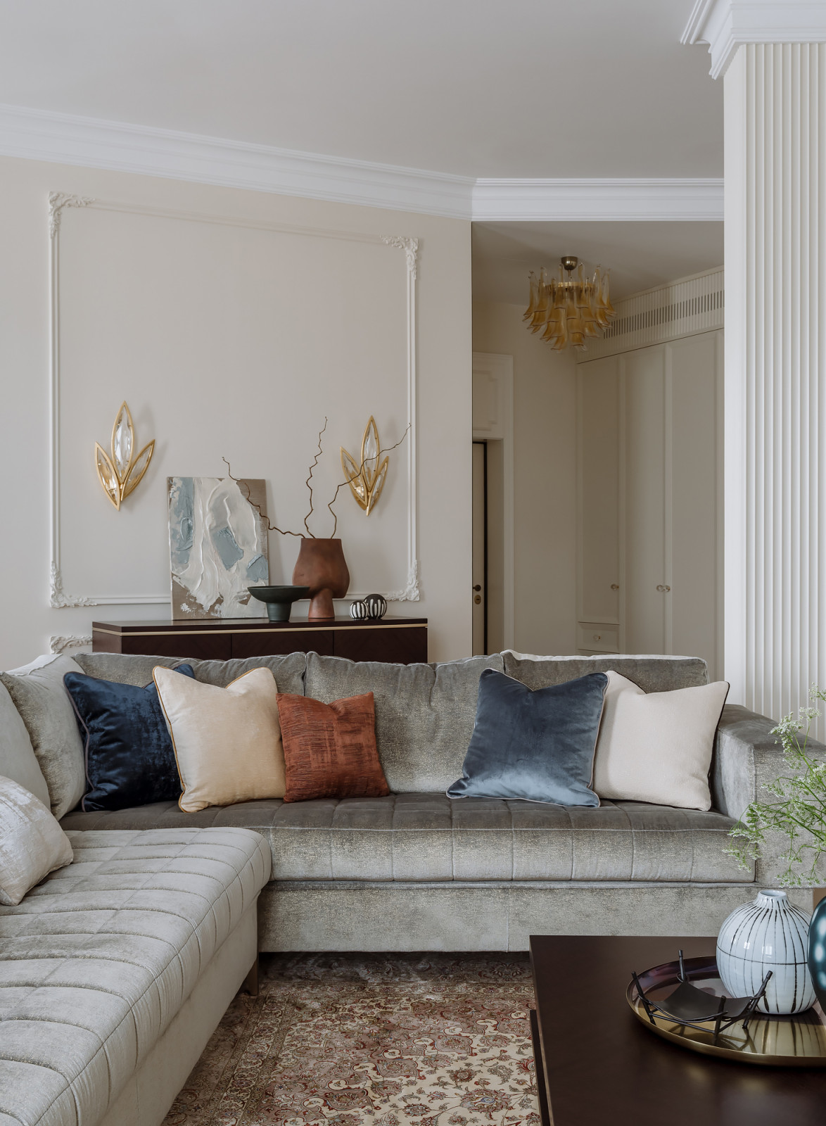 Стилизация квартиры в КП Довиль