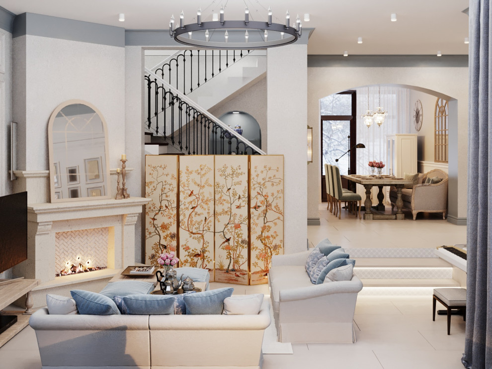 Коттедж в классическом стиле