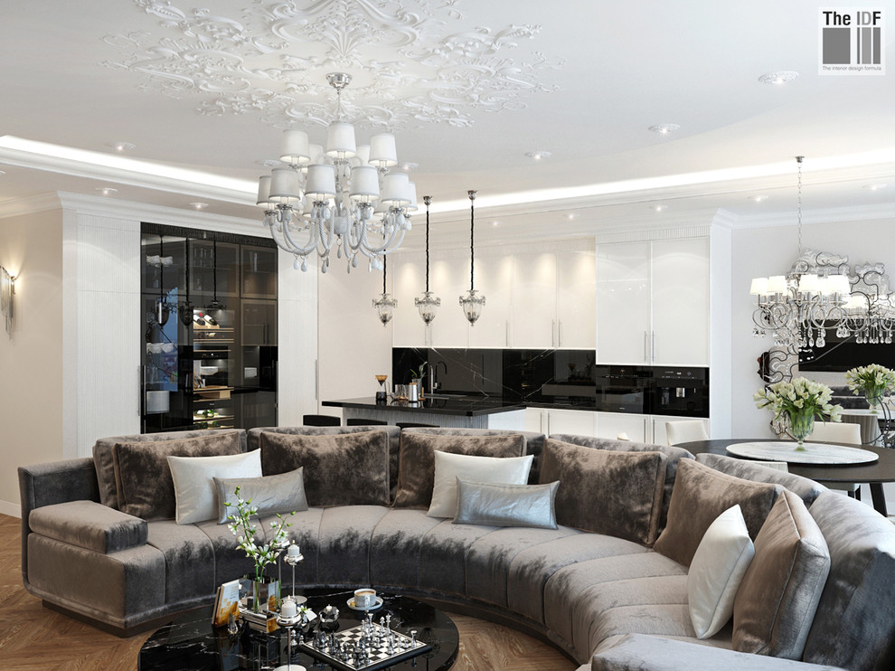 Обложка проекта: Квартира в клубном доме "Тихвинъ"