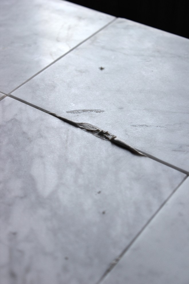 DIY: Входной коврик «под мрамор» своими руками