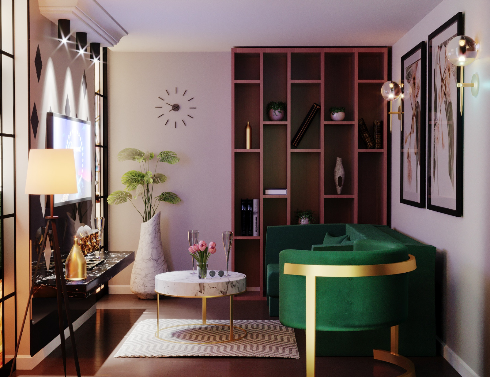 Гостиная зона