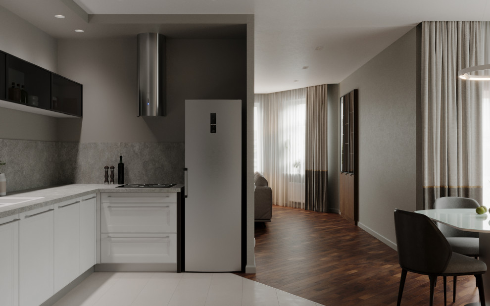 Обновление кухни-гостиной