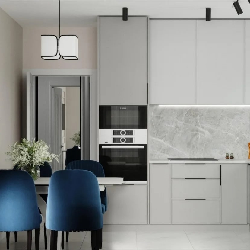 Кухня " АРГОС" с шикарным видом из окна