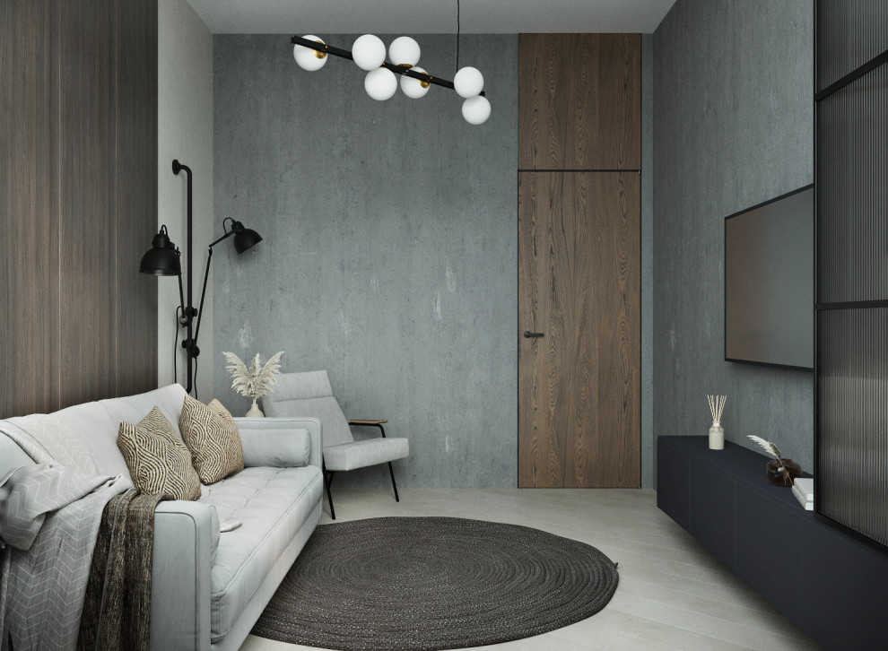 Дизайн-проект квартиры в тиле лофт