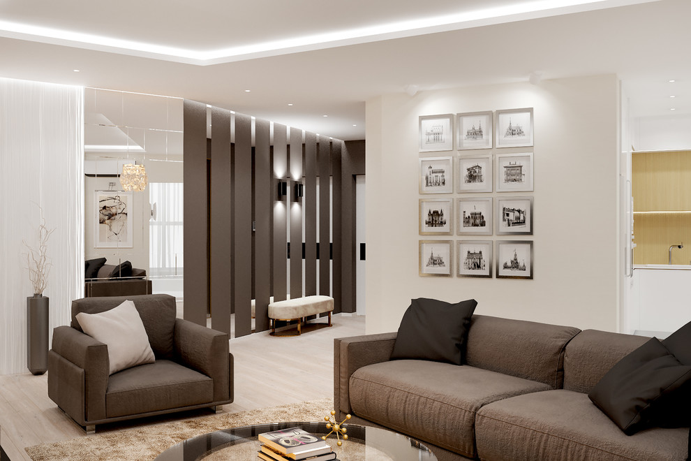 Обложка проекта: Интерьер в теплых тонах