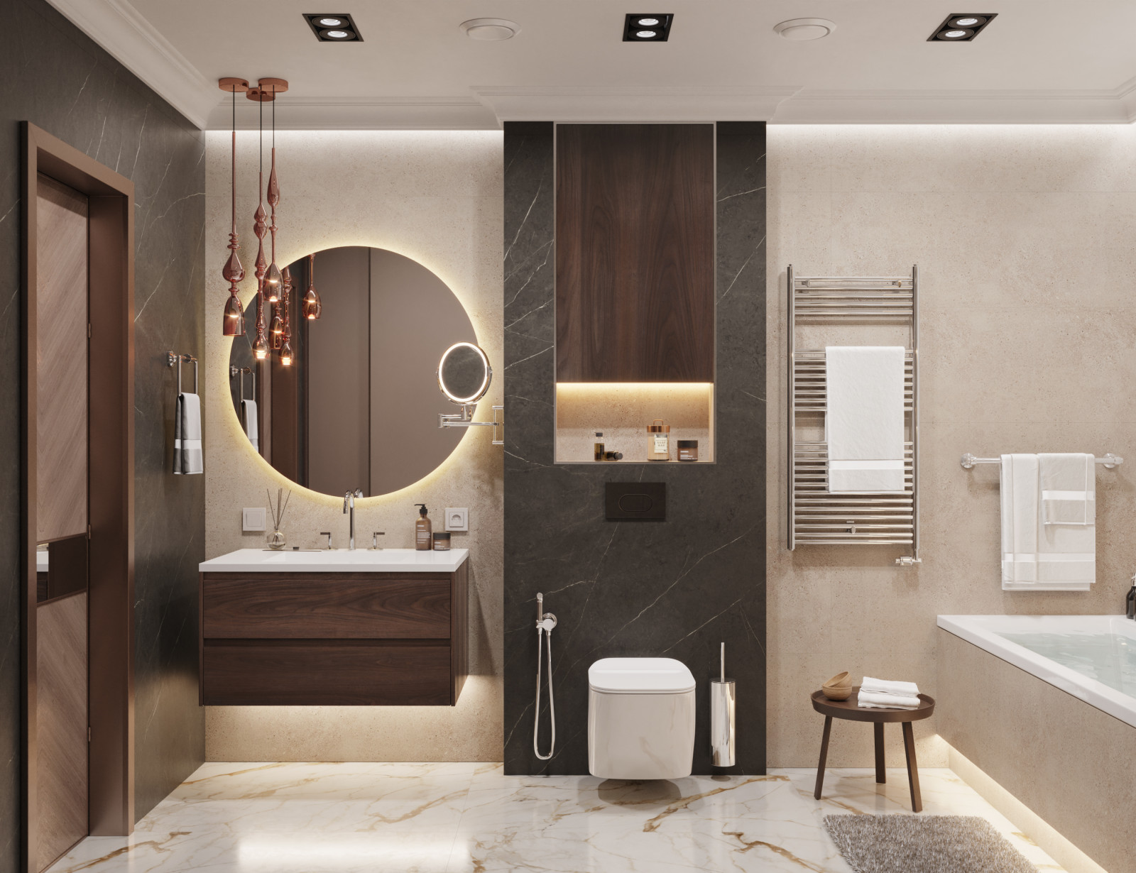 Квартира 130 м² в ЖК «Монополист»