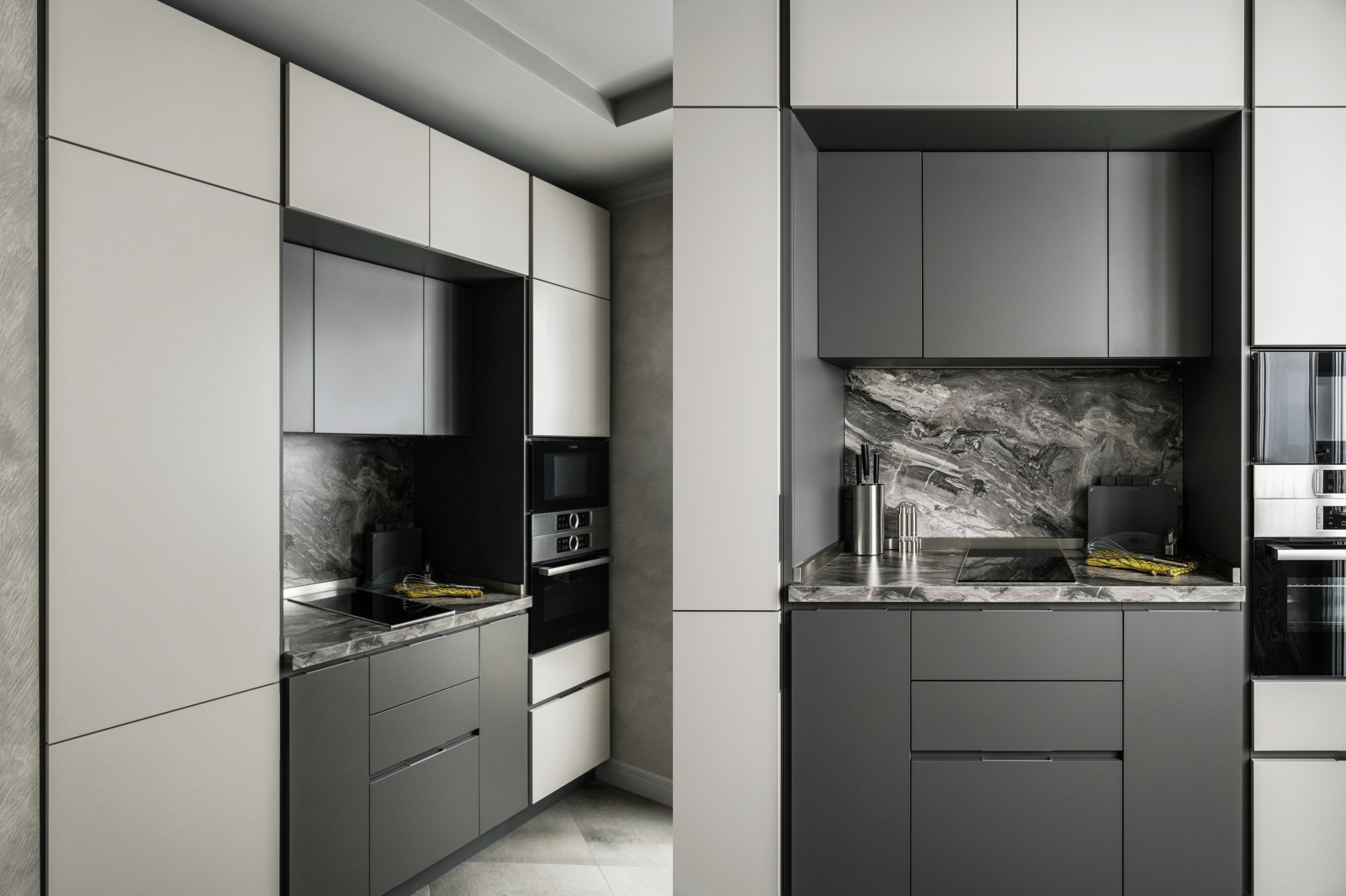 Квартира выходного дня в оттенках серого