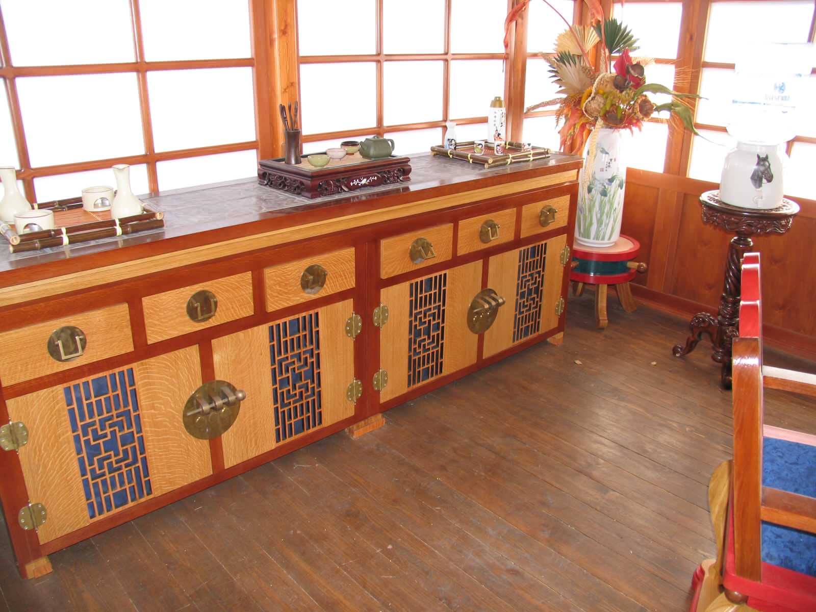 в чайном домике