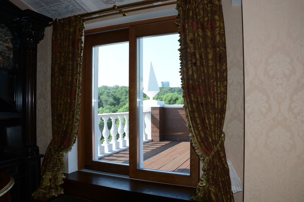 Таунхаус на Береговой (дерево-алюминиевые окна)