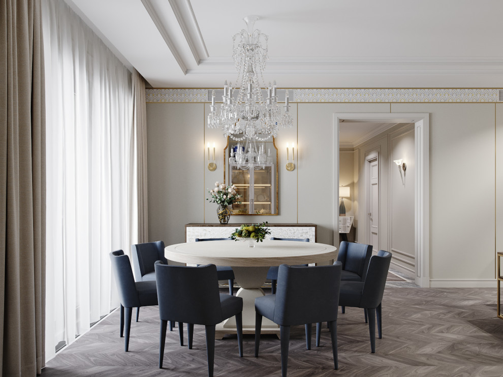 Квартира в духе неоклассики