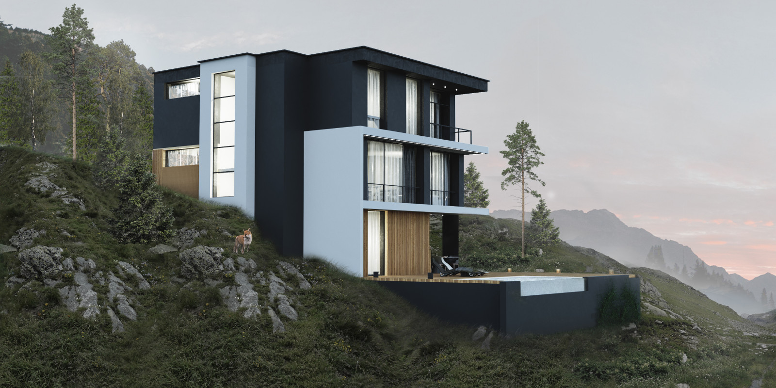 Современный дом в г.Сочи