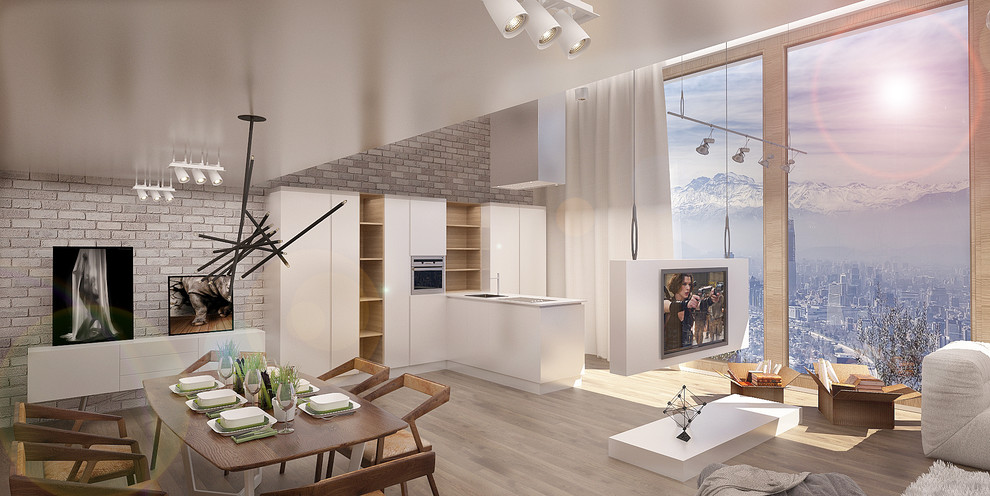 Лофт для двоих ..