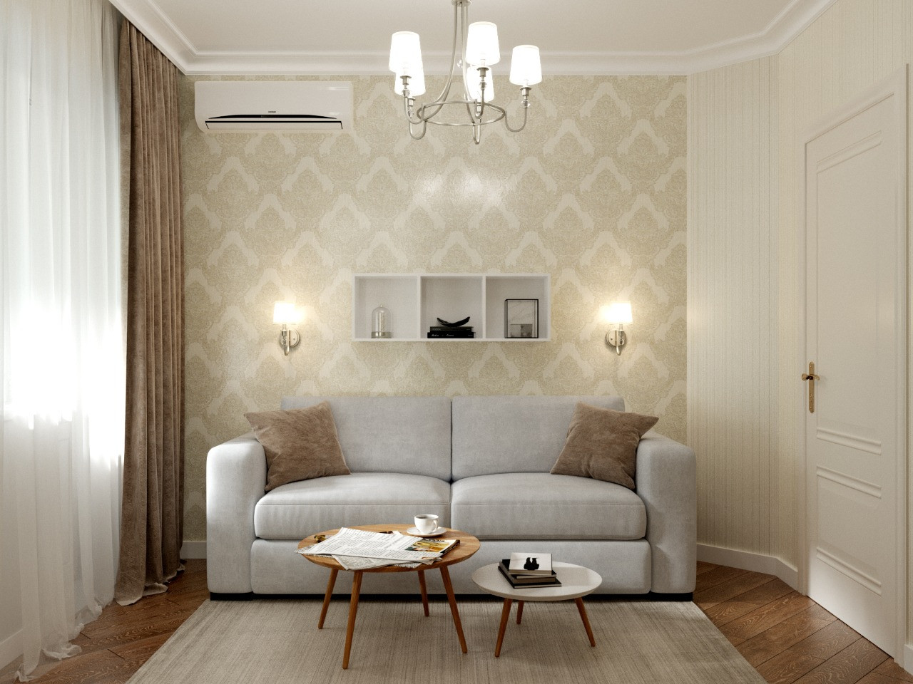 Лед и пламень. Спальня.