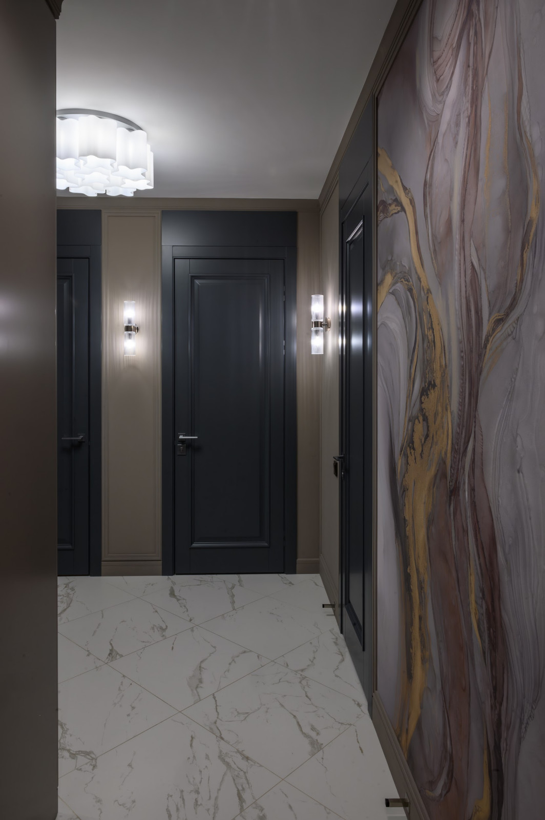 Строгая неоклассика для молодой семьи