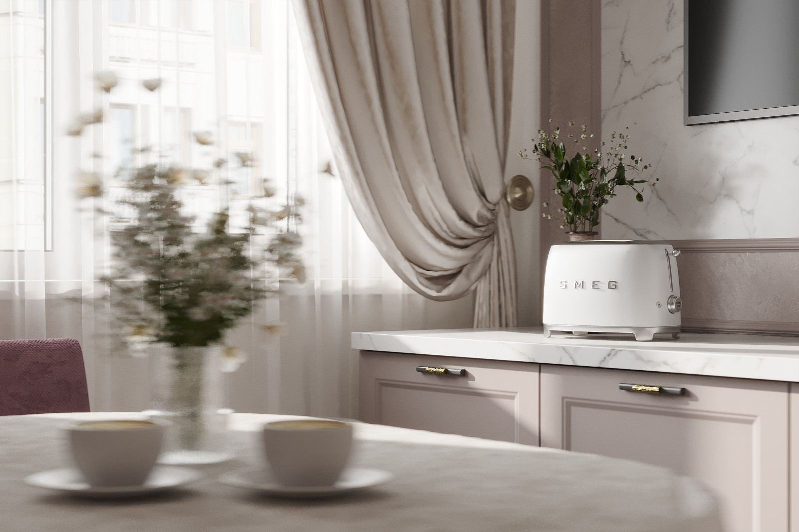 Дизайн двухкомнатной квартиры на Спортивной