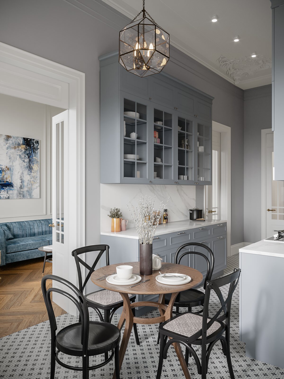 Французский стиль в доходном доме