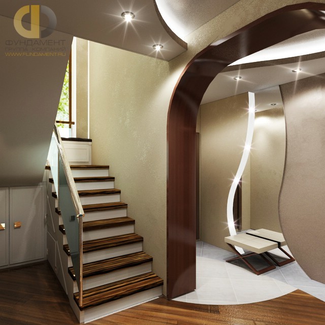 Дизайн загородного дома 160 кв. м внутри. 66 фото