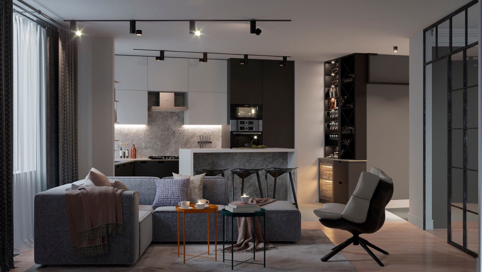 Обложка проекта: Квартира для молодого мужчины