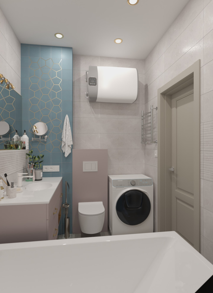 Двухкомнатная квартира в стиле сдержанной неоклассики