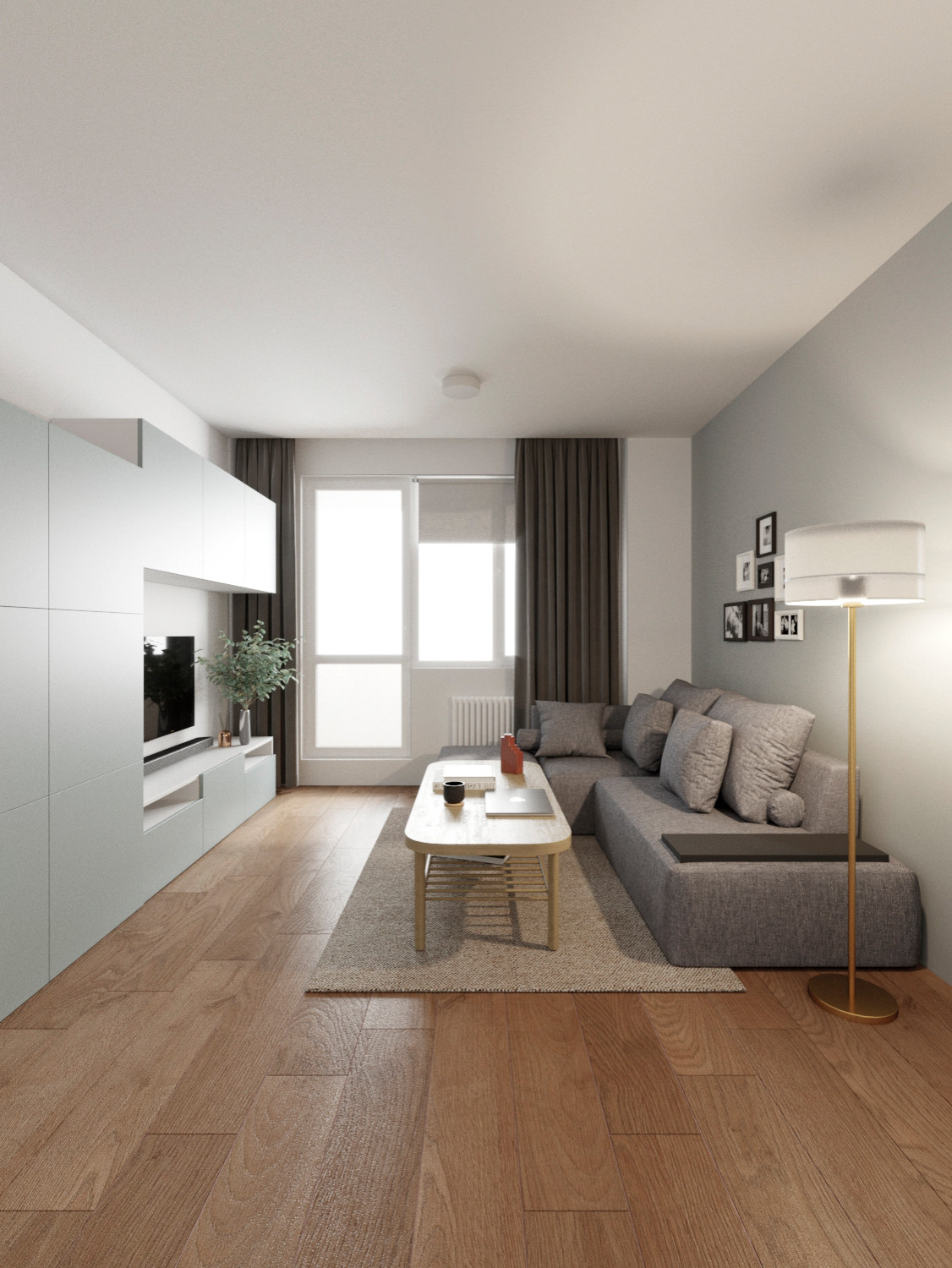 Дизайн-проект квартиры в ЖК Некрасовка