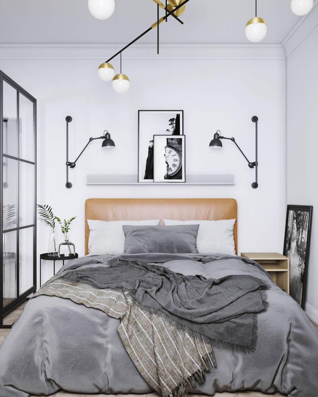 Design of a one-room Khrushchev 31 m² in Tver