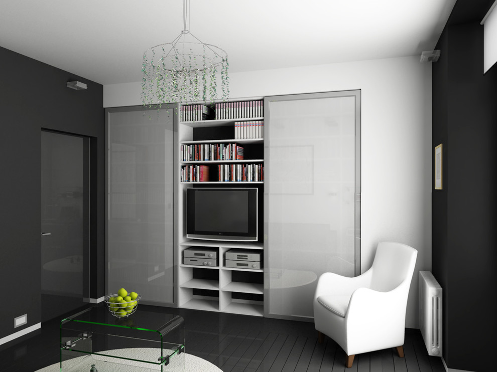 Минимализм в трехкомнатных апартаментах