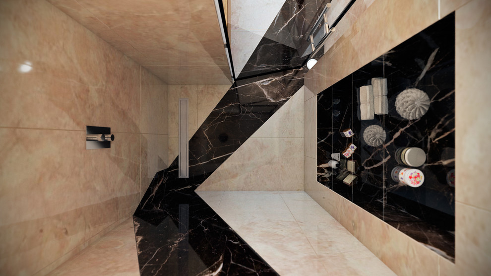 Современная интерпретация шале, просторный загородный дом