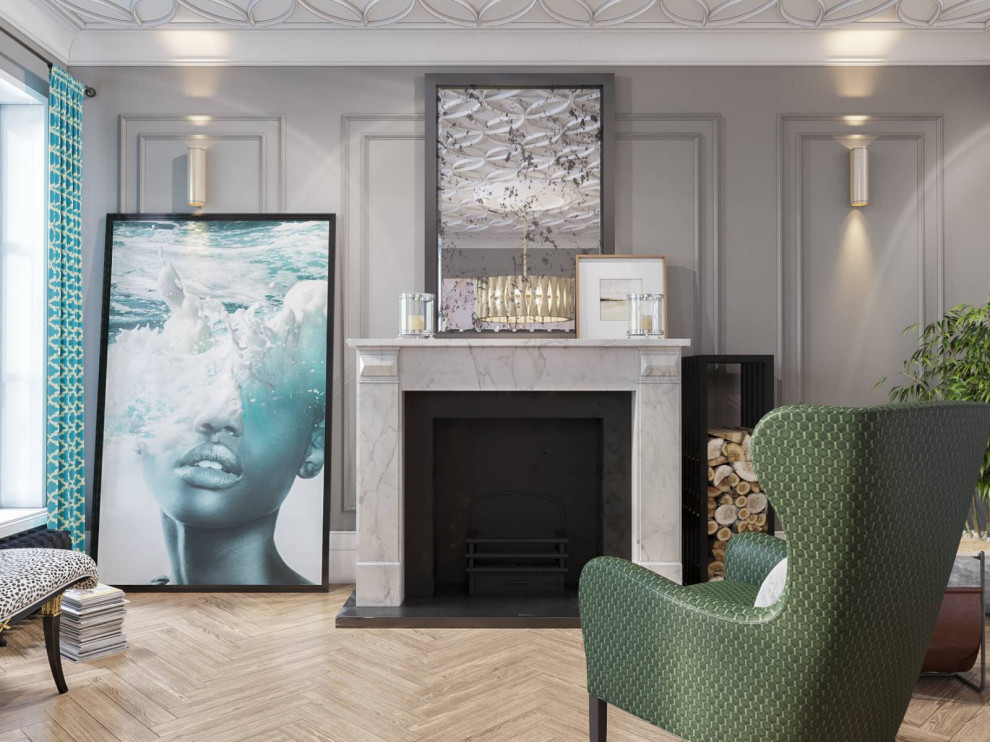 Гостиная с прекрасной панорамой