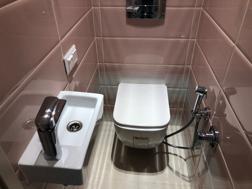 Фото реализации стиля "Пудровый минимализм"