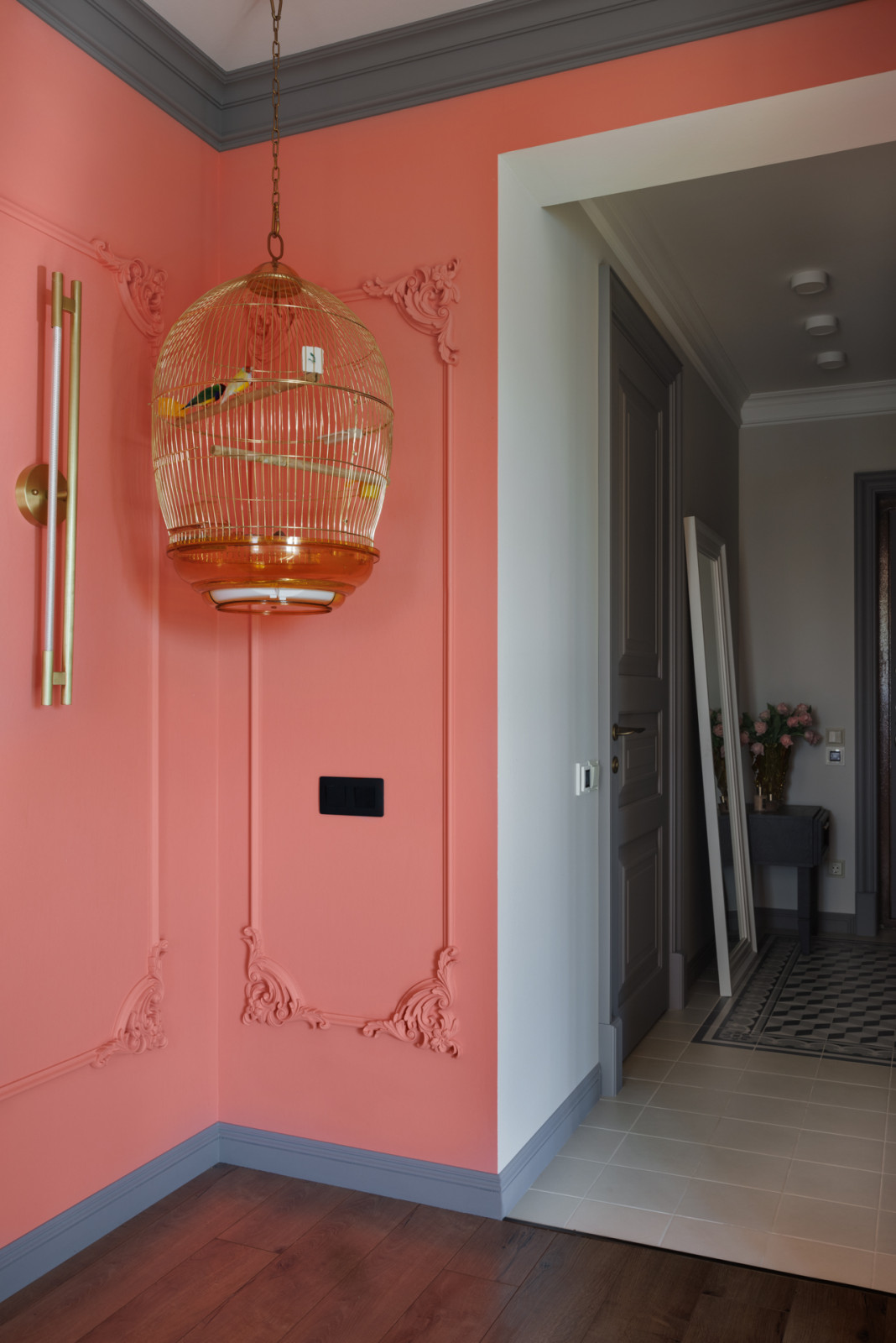 Интерьер квартиры по проекту Дарьи Созыкиной