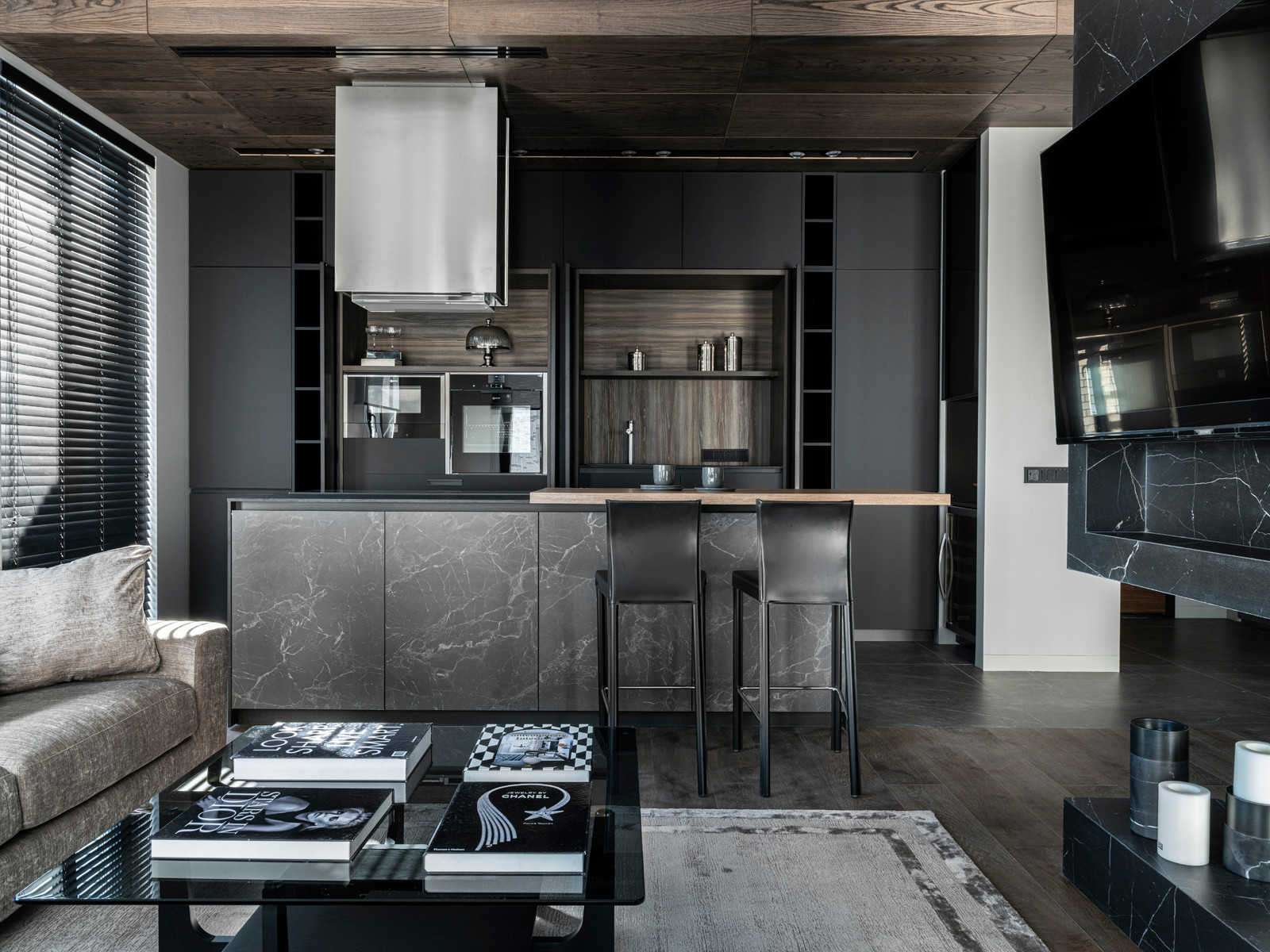 Реализованный проект квартиры 90м2 в ЖК Пресня сити