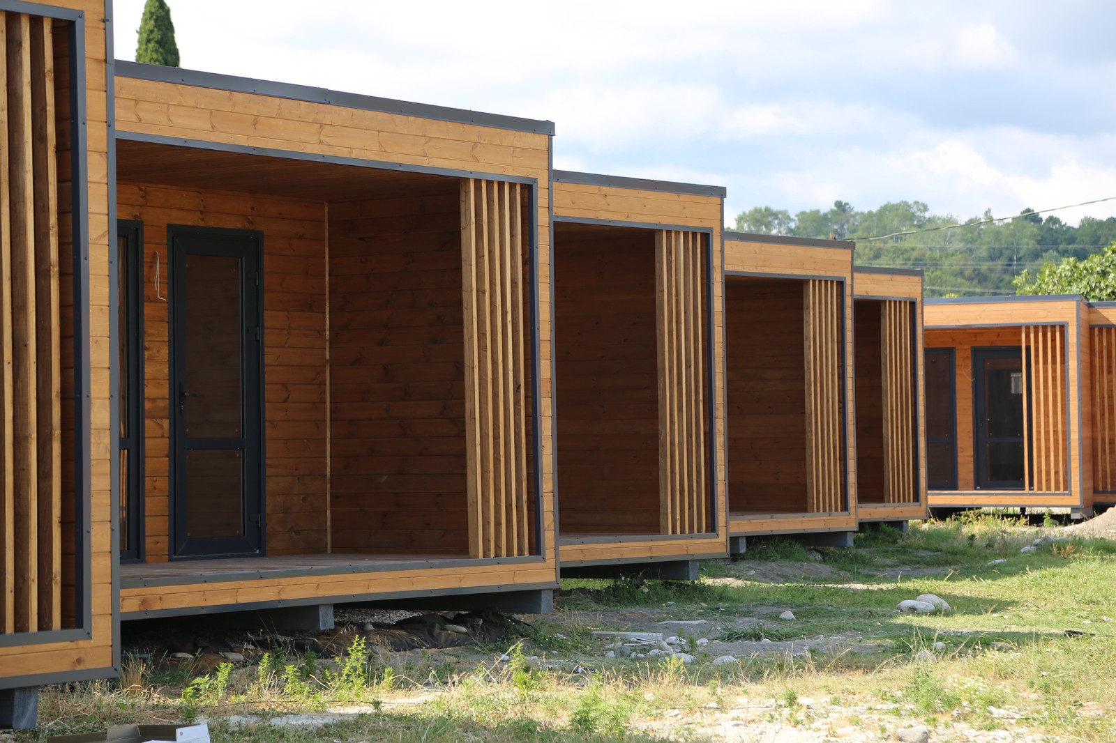 Гостинничный комплекс минидомов в Абхазии