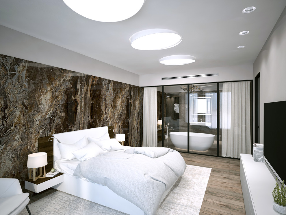 Просторная современная квартира в Москве