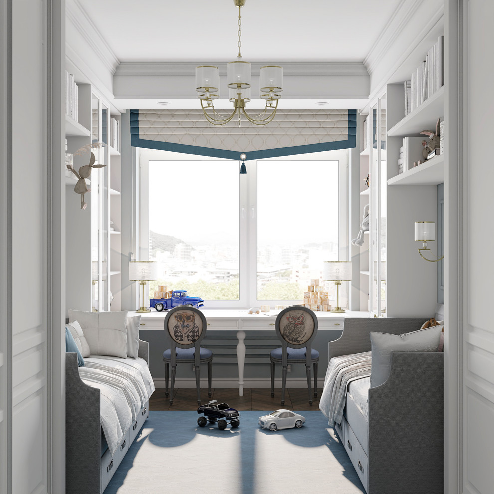 Дизайн проект в Н. Новгороде для семьи с близняшками