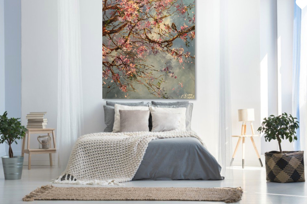 Обложка проекта: Спальня - Дизайн интерьера - Картины художницы Дианы Маливани (2)