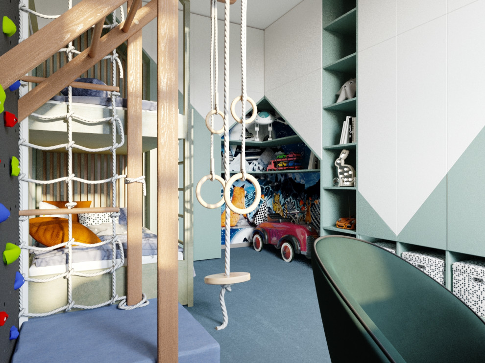 Обложка проекта: Детская комната для мальчишек