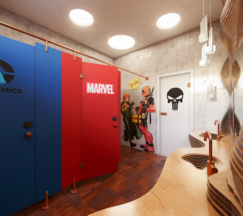 Креативный open space офис IT-компании.