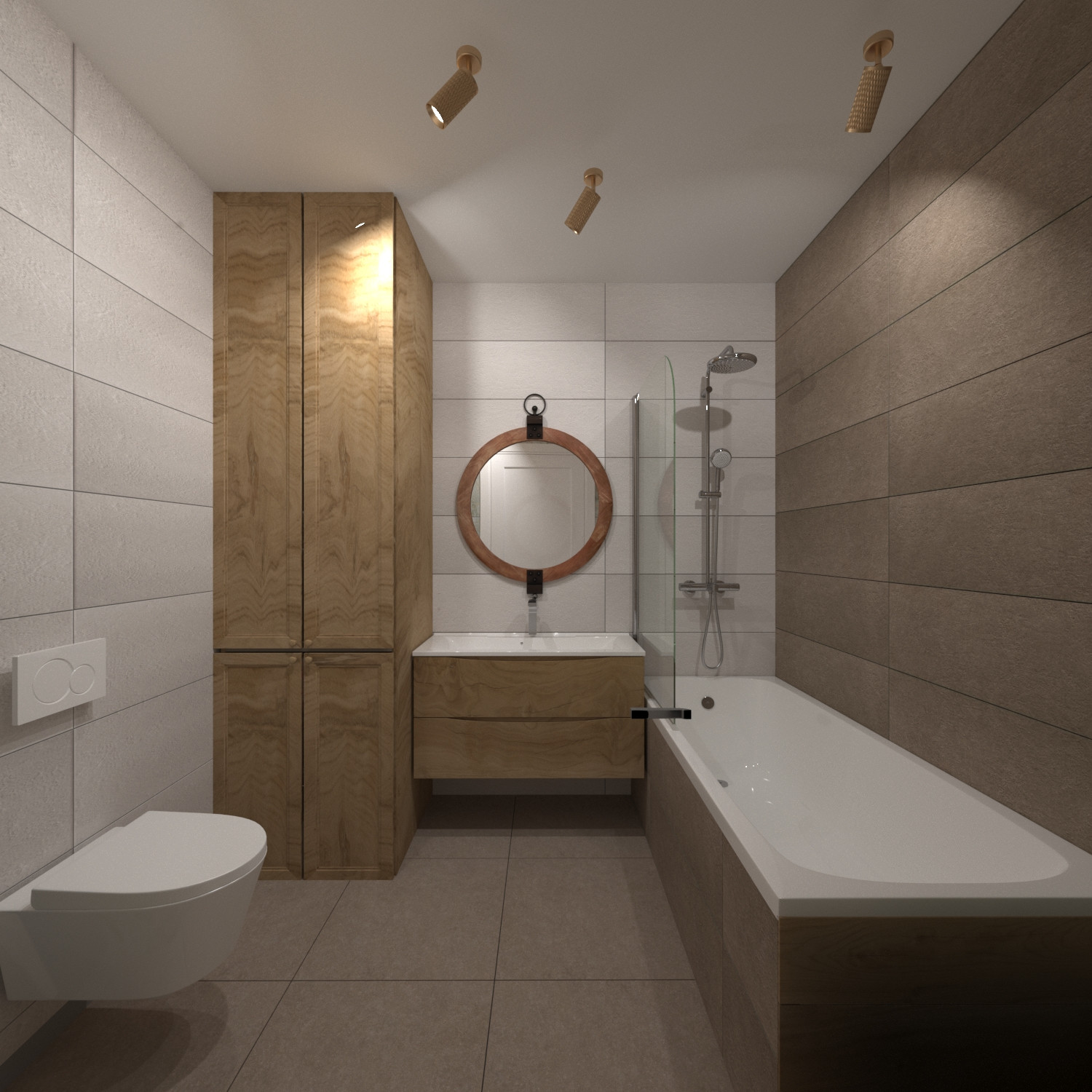 Ванные комнаты.