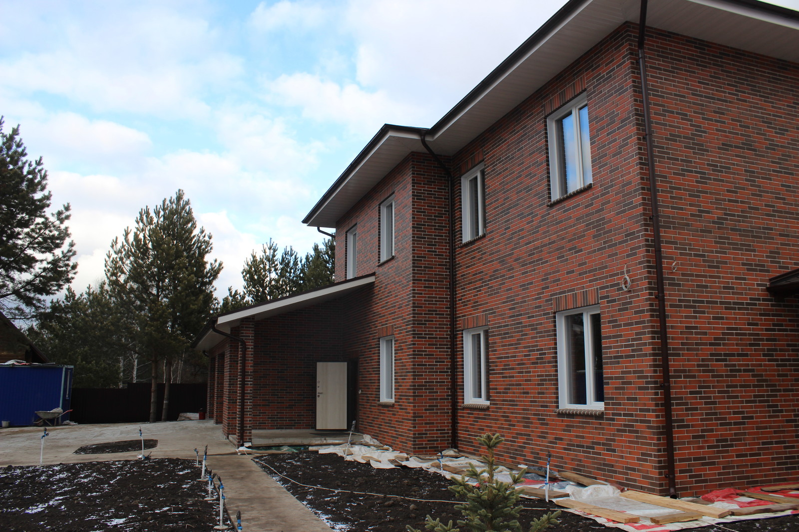 Проектирование. Строительство. Дом из кирпича. Площадь 400 кв.м.