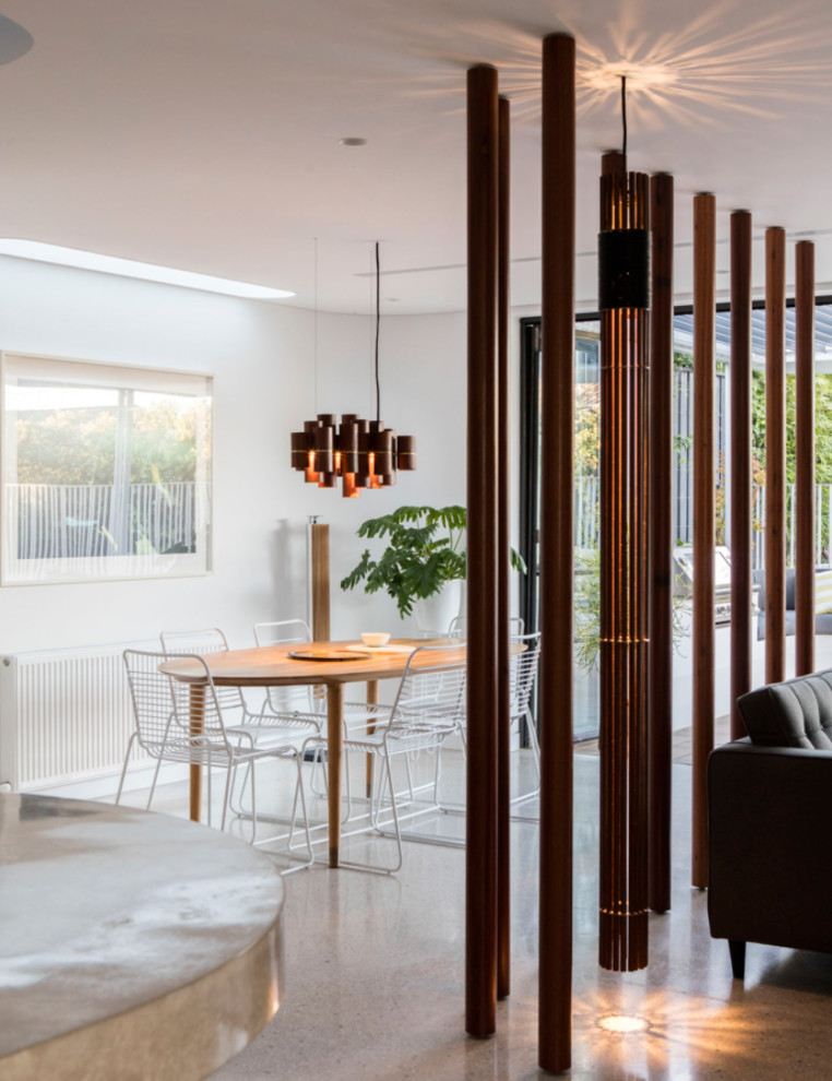 Houzz Австралия: Дом эпохи ар деко с изогнутыми деталями