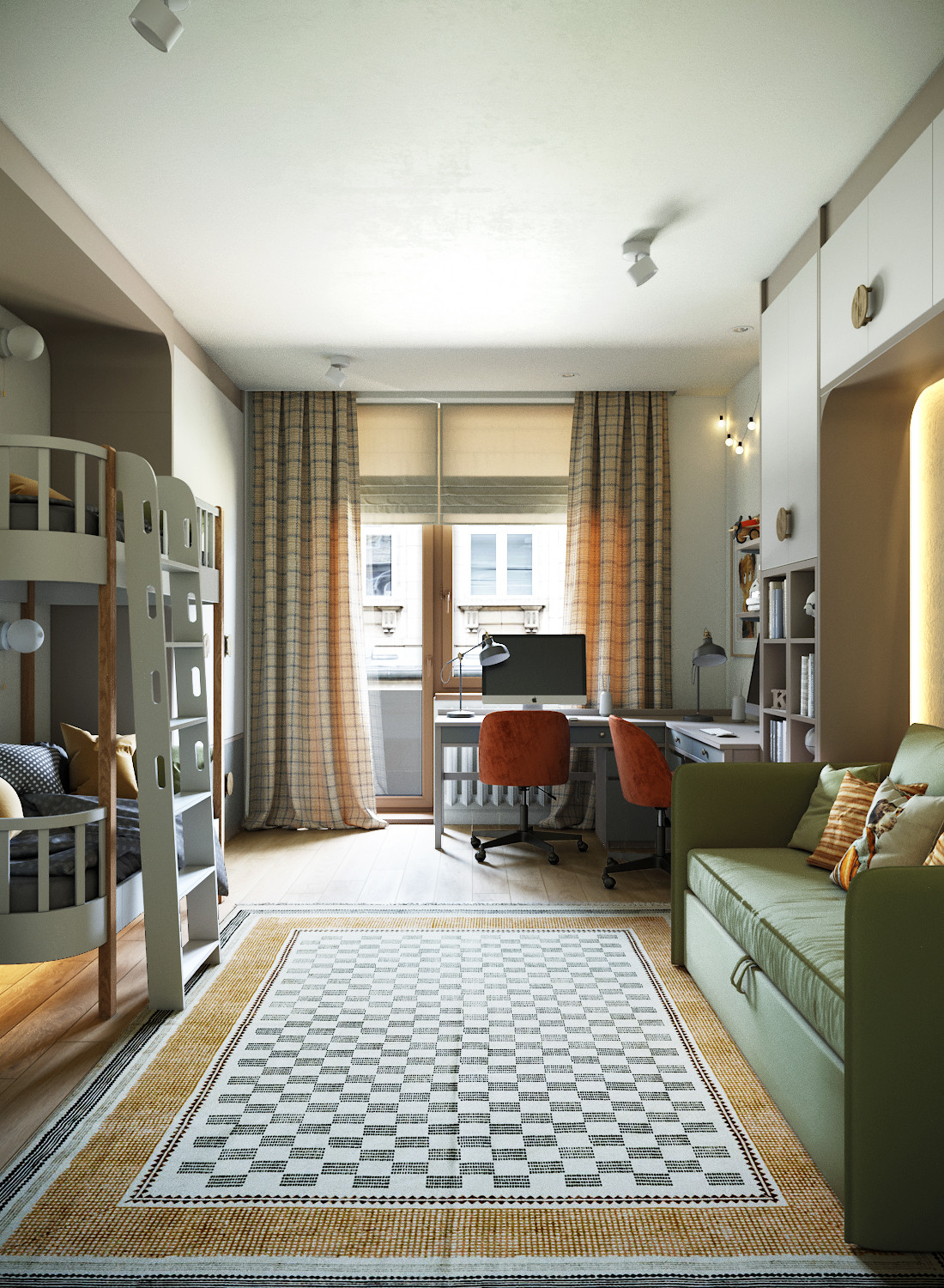 Квартира для семьи с 3мя детьми