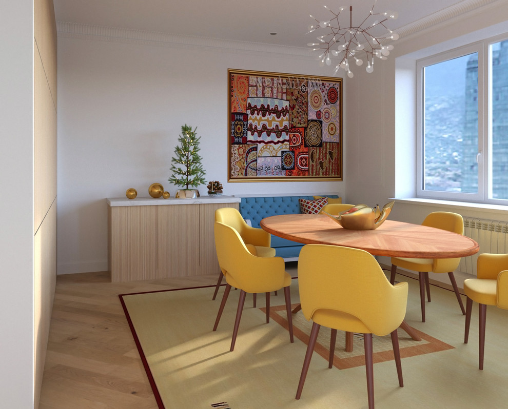 Квартира с каплями солнца и облаков