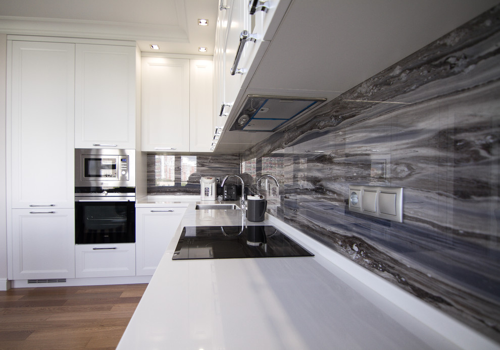 Белая кухня "Лира" в Москве