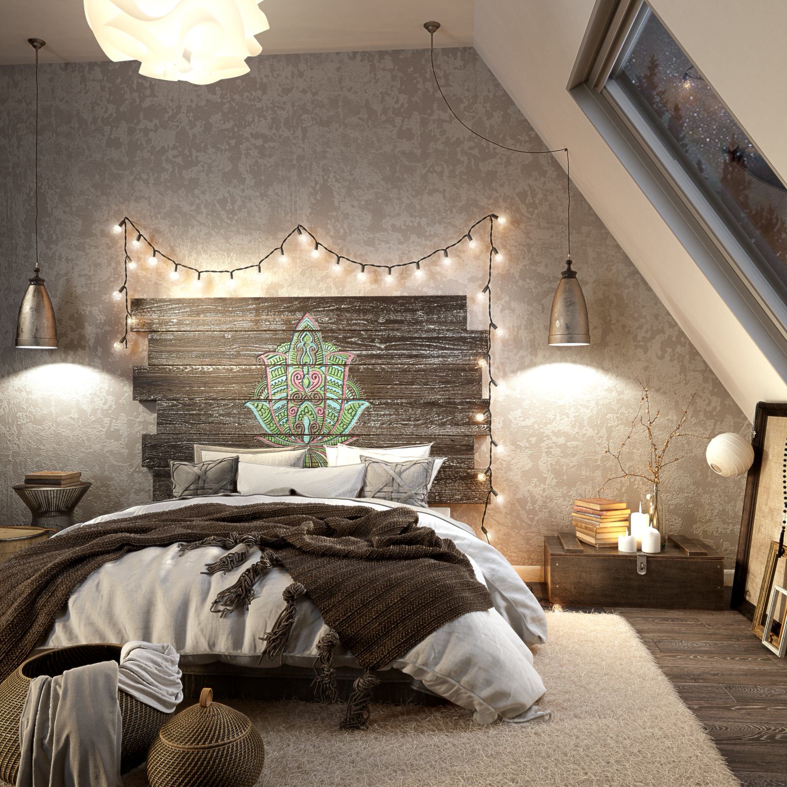 Обложка проекта: Изголовье кровати INIELIKA