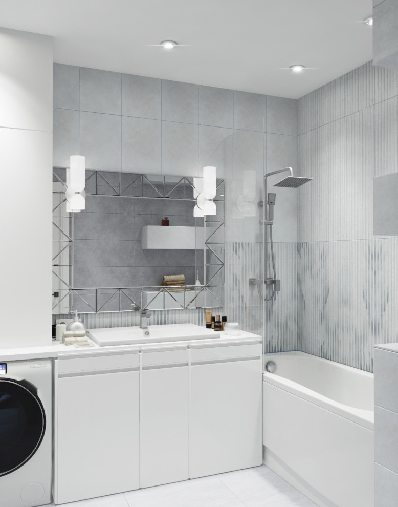 Обложка проекта: Квартира с совмещением стилей