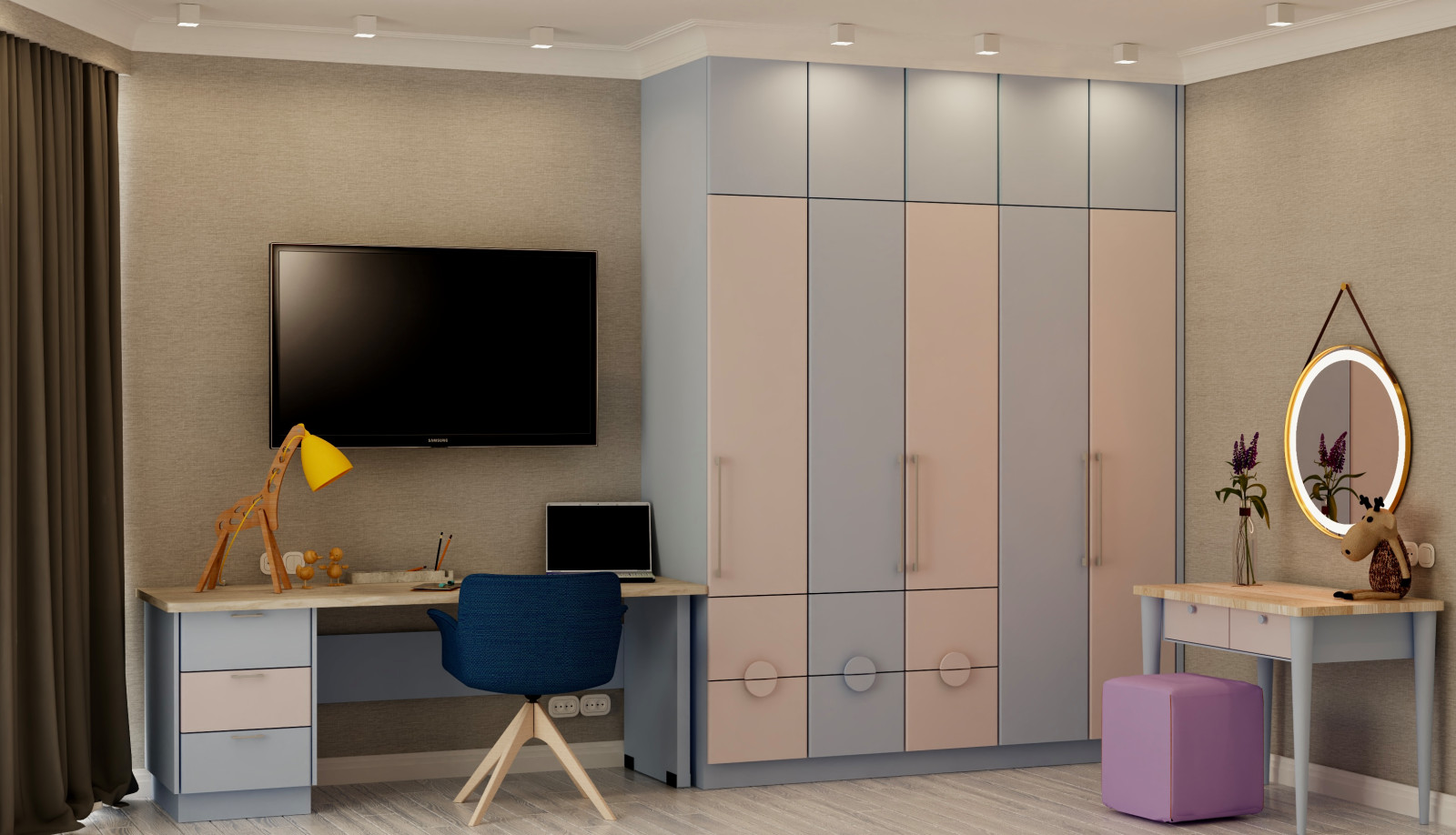 ЖК Достояние  детская комната