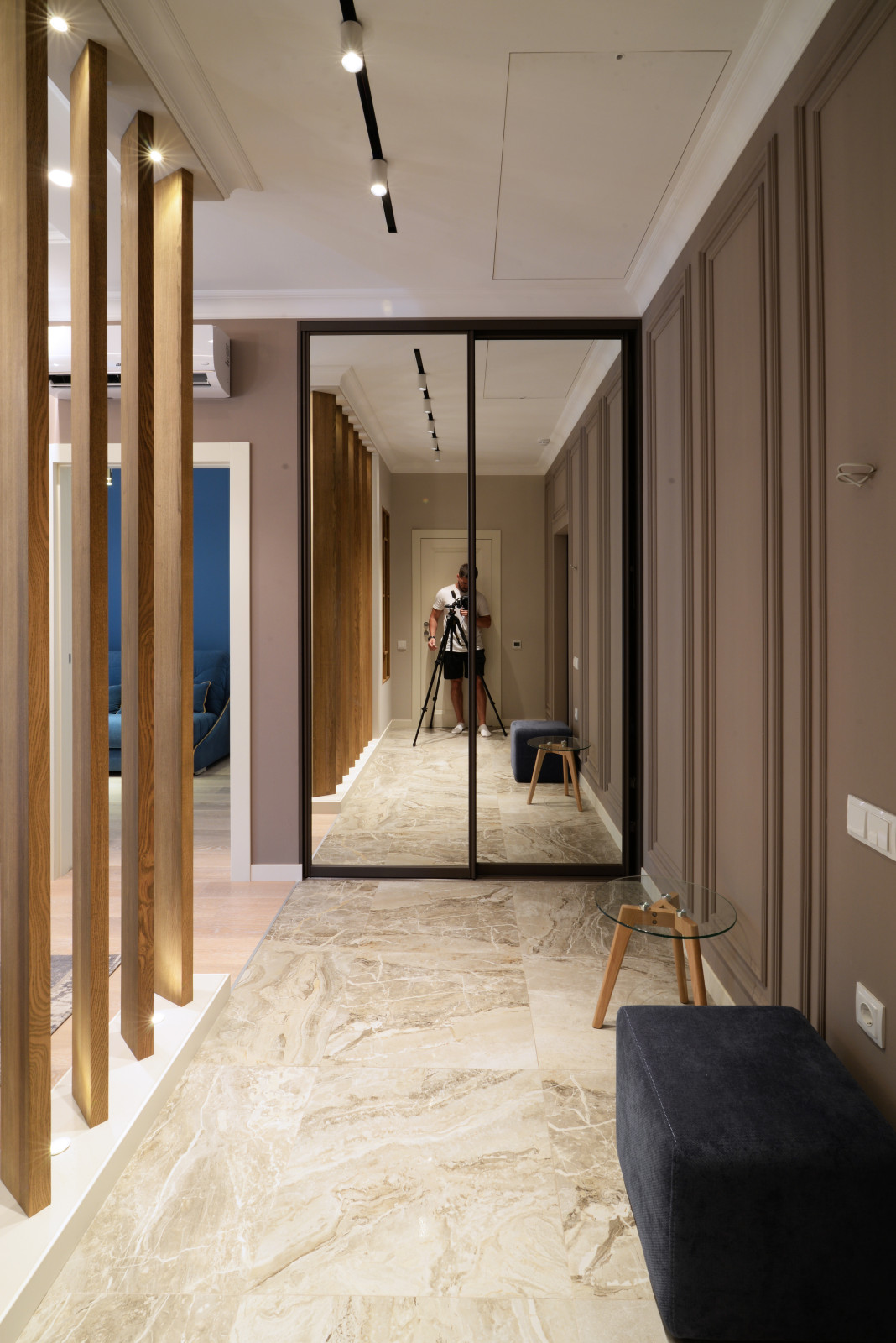 Небольшая квартира в неоклассическом стиле