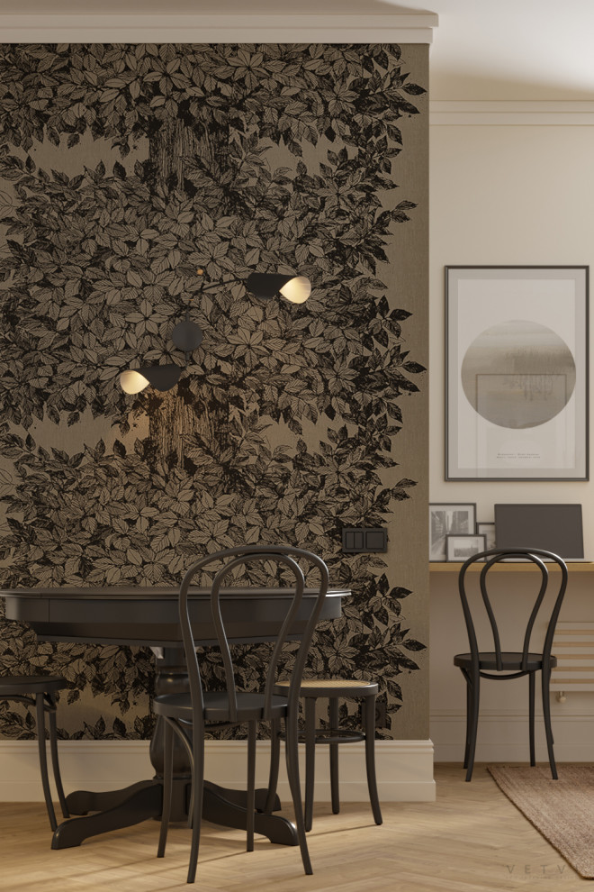 Квартира в Нижнем Новгороде с лесными акцентами | Площадь 42м²