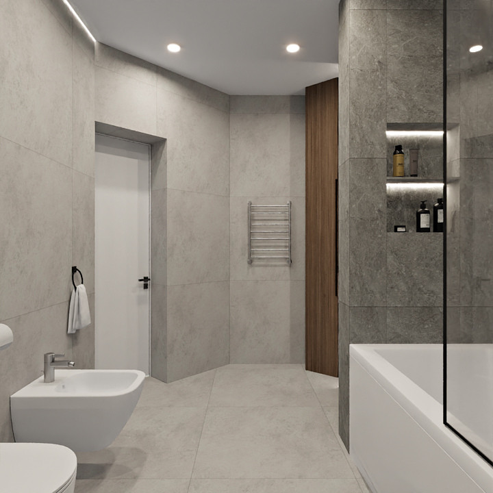 Санузел в современном стиле