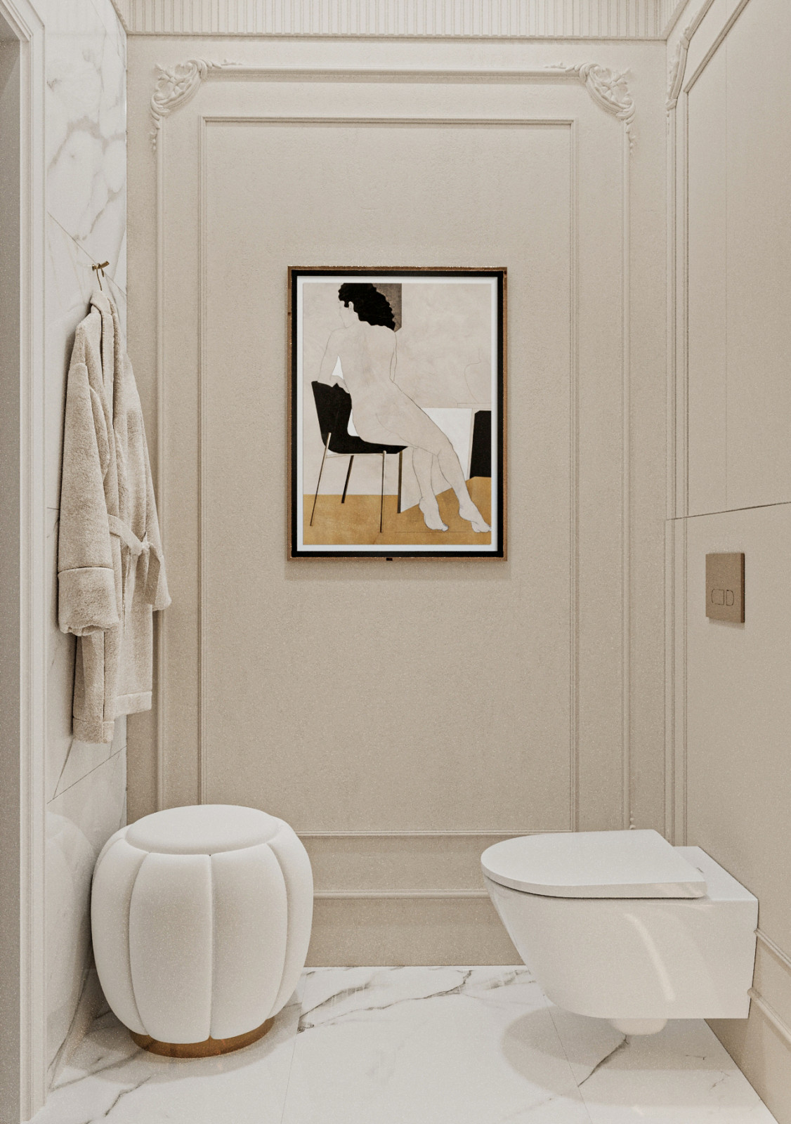 Жилой комплекс бизнес-класса "Морская набережная" 110 кв.м. Проект 2024г.